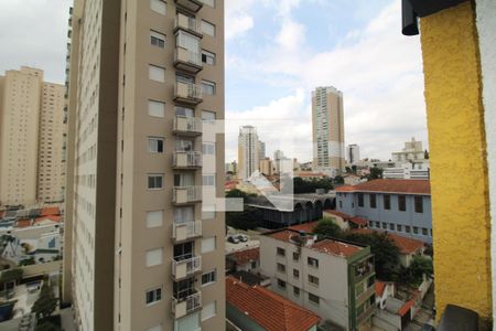 Sala / Cozinha - Varanda de apartamento para alugar com 1 quarto, 25m² em Vila Dom Pedro Ii, São Paulo