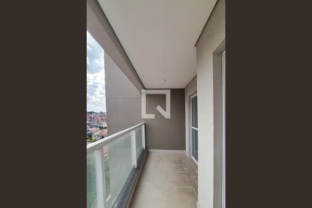 Varanda da Sala de apartamento para alugar com 2 quartos, 56m² em Vila Dusi, São Bernardo do Campo