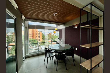 Varanda de apartamento à venda com 2 quartos, 80m² em Pinheiros, São Paulo