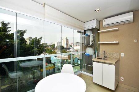 varanda Sala de jantar de apartamento para alugar com 1 quarto, 37m² em Vila Madalena, São Paulo