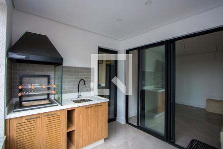Varanda gourmet de apartamento à venda com 2 quartos, 79m² em Campestre, Santo André