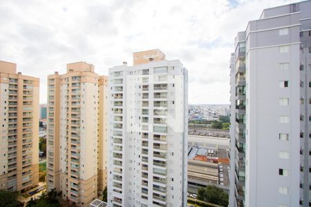 Vista da varanda de apartamento à venda com 2 quartos, 79m² em Campestre, Santo André