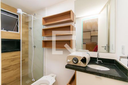Banheiro de kitnet/studio para alugar com 1 quarto, 29m² em Vila Formosa, São Paulo