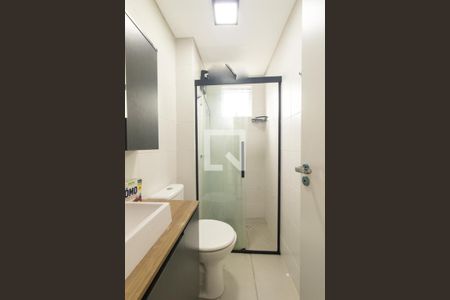 BAnheiro Social de apartamento para alugar com 2 quartos, 70m² em Vargem Grande, Pinhais