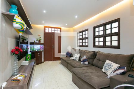 Sala  de casa de condomínio à venda com 3 quartos, 200m² em Jardim Santo Antonio, São Paulo