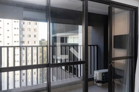 Varanda de kitnet/studio para alugar com 1 quarto, 25m² em Cidade Monções, São Paulo