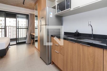 Studio de kitnet/studio para alugar com 1 quarto, 25m² em Cidade Monções, São Paulo