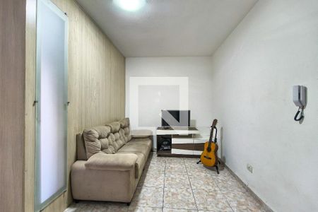 Sala de apartamento para alugar com 1 quarto, 52m² em Canto do Forte, Praia Grande