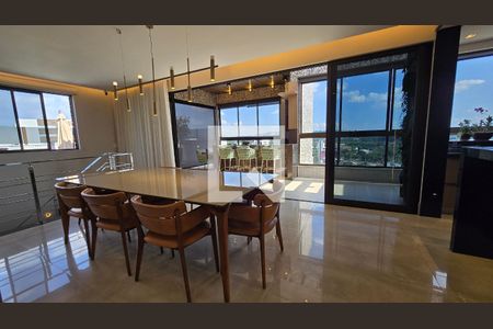 Sala de jantar de apartamento à venda com 4 quartos, 284m² em Liberdade, Belo Horizonte