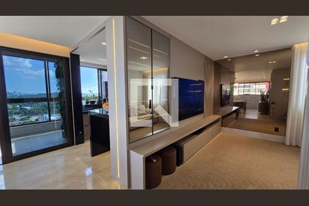 Sala de apartamento à venda com 4 quartos, 284m² em Liberdade, Belo Horizonte
