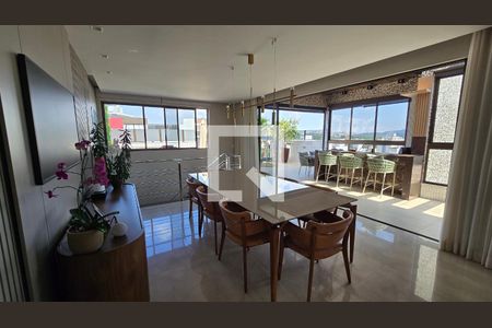 Sala de jantar de apartamento à venda com 4 quartos, 284m² em Liberdade, Belo Horizonte