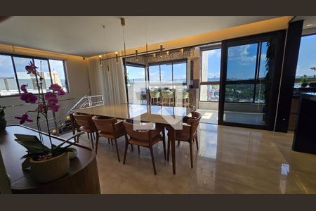 Sala de jantar de apartamento à venda com 4 quartos, 284m² em Liberdade, Belo Horizonte