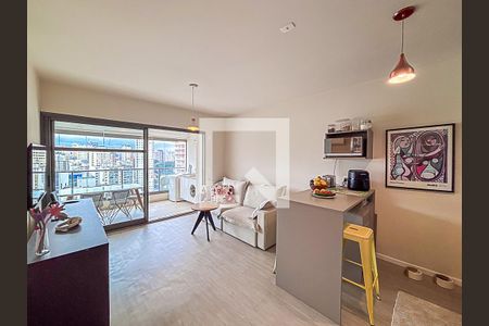 Cozinha de apartamento à venda com 1 quarto, 51m² em Barra Funda, São Paulo