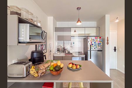 Cozinha de apartamento à venda com 1 quarto, 51m² em Barra Funda, São Paulo