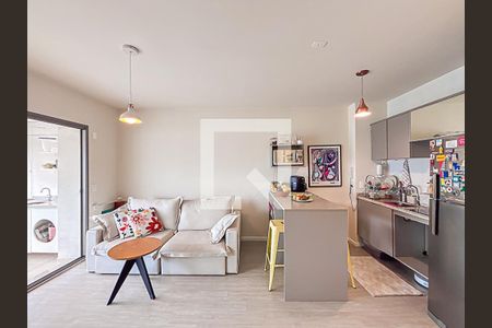 Cozinha de apartamento à venda com 1 quarto, 51m² em Barra Funda, São Paulo