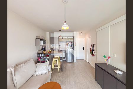 Cozinha de apartamento à venda com 1 quarto, 51m² em Barra Funda, São Paulo