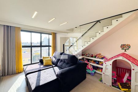 Sala de apartamento à venda com 3 quartos, 127m² em Paulicéia, São Bernardo do Campo