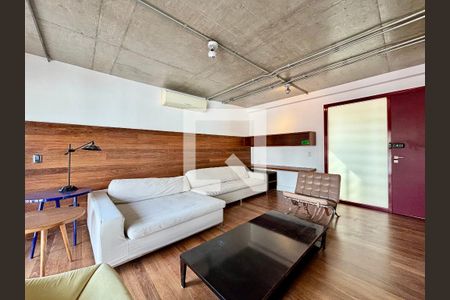 Sala de apartamento à venda com 1 quarto, 95m² em Jardim das Bandeiras, São Paulo