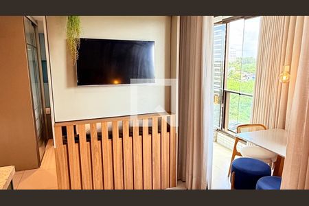 Sala/Quarto de apartamento para alugar com 1 quarto, 34m² em Stella Maris, Salvador