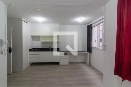 Sala e Quarto de kitnet/studio para alugar com 1 quarto, 25m² em Jardim Prudência, São Paulo