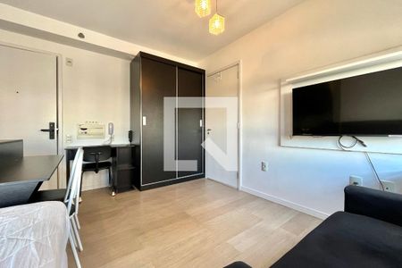Sala/Quarto de kitnet/studio para alugar com 1 quarto, 26m² em Mirandópolis, São Paulo