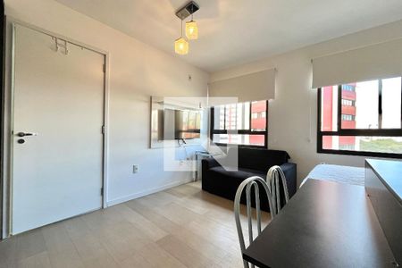 Sala/Quarto de kitnet/studio para alugar com 1 quarto, 26m² em Mirandópolis, São Paulo