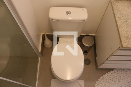 Banheiro de apartamento à venda com 1 quarto, 50m² em Barra Funda, São Paulo