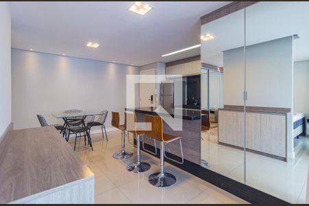 Sala de Jantar de apartamento para alugar com 1 quarto, 54m² em Vila Regente Feijó, São Paulo