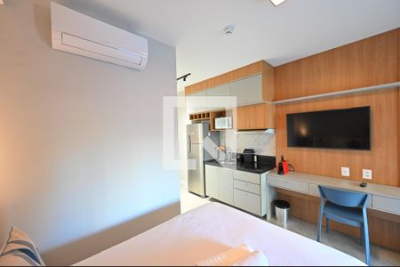 Sala/Quarto de kitnet/studio para alugar com 1 quarto, 32m² em Vila Clementino, São Paulo