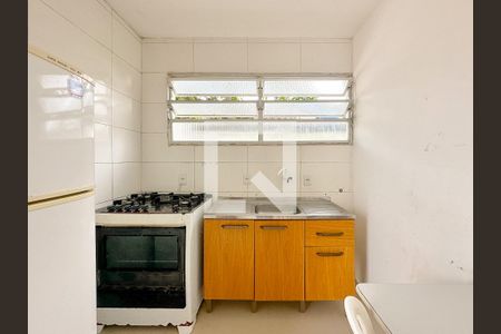 Cozinha de kitnet/studio para alugar com 1 quarto, 35m² em São João do Rio Vermelho, Florianópolis