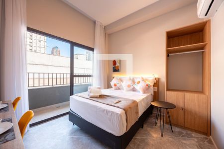 Sala / Quarto de apartamento para alugar com 1 quarto, 24m² em Perdizes, São Paulo