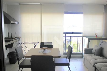 Varanda gourmet de kitnet/studio para alugar com 1 quarto, 39m² em Vila Camargos, Guarulhos