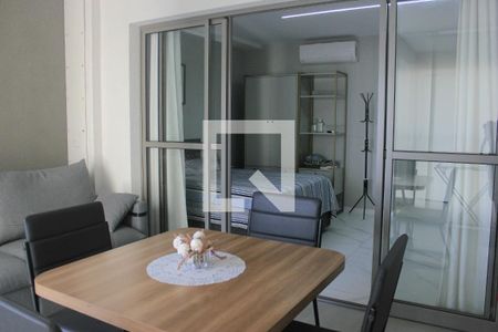Varanda gourmet de kitnet/studio para alugar com 1 quarto, 39m² em Vila Camargos, Guarulhos