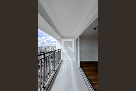 Varanda da Sala de apartamento para alugar com 2 quartos, 56m² em Tatuapé, São Paulo