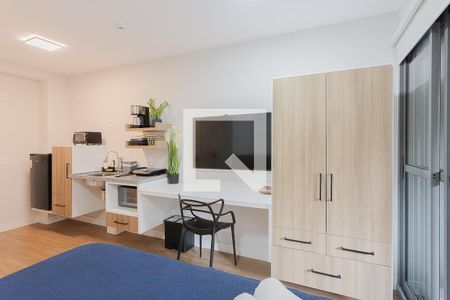 Quarto de kitnet/studio para alugar com 1 quarto, 24m² em Pinheiros, São Paulo