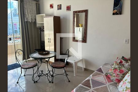 Sala/Quarto de apartamento para alugar com 1 quarto, 22m² em Barreiros, São José