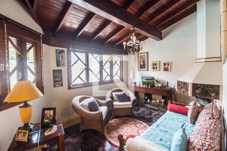 Sala de casa à venda com 4 quartos, 420m² em Alphaville, Santana de Parnaíba