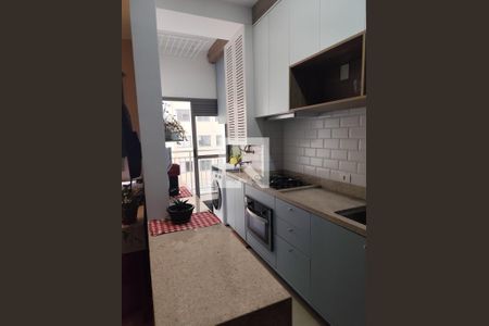 Cozinha de apartamento para alugar com 2 quartos, 55m² em Santo Amaro, São Paulo