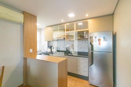 Sala/Cozinha de apartamento à venda com 2 quartos, 42m² em Fátima, Canoas