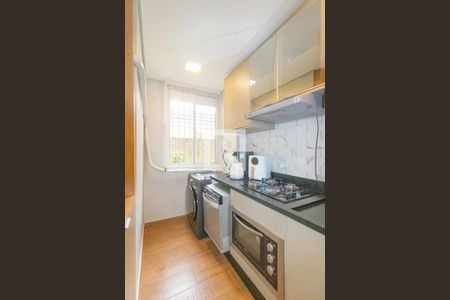 Cozinha e Área de Serviço de apartamento à venda com 2 quartos, 42m² em Fátima, Canoas