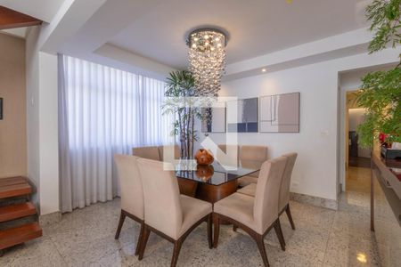 Sala de apartamento à venda com 4 quartos, 290m² em Sion, Belo Horizonte