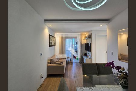 Sala  de apartamento à venda com 2 quartos, 51m² em Ponte Grande, Guarulhos