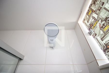 Banheiro da Suíte de apartamento à venda com 3 quartos, 78m² em Cabral, Contagem
