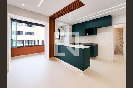 Sala/Cozinha de apartamento para alugar com 2 quartos, 55m² em Centro, Osasco