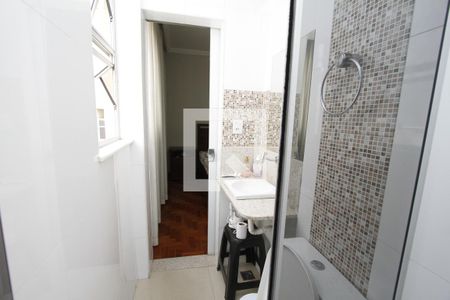 Banheiro da Suíte de apartamento à venda com 3 quartos, 95m² em Gutierrez, Belo Horizonte