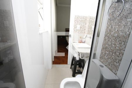 Banheiro da Suíte de apartamento à venda com 3 quartos, 95m² em Gutierrez, Belo Horizonte