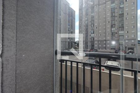 Sacada da Sala de apartamento para alugar com 2 quartos, 49m² em Vila Metalúrgica, Santo André