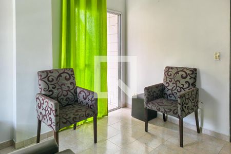 sala de apartamento para alugar com 1 quarto, 57m² em Aviação, Praia Grande