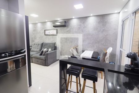 Sala/Cozinha de casa à venda com 2 quartos, 62m² em Remédios, Osasco