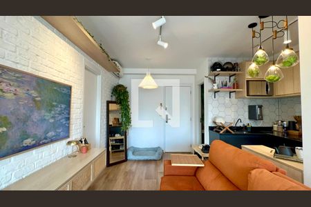Sala de apartamento à venda com 1 quarto, 47m² em Vila Anglo Brasileira, São Paulo